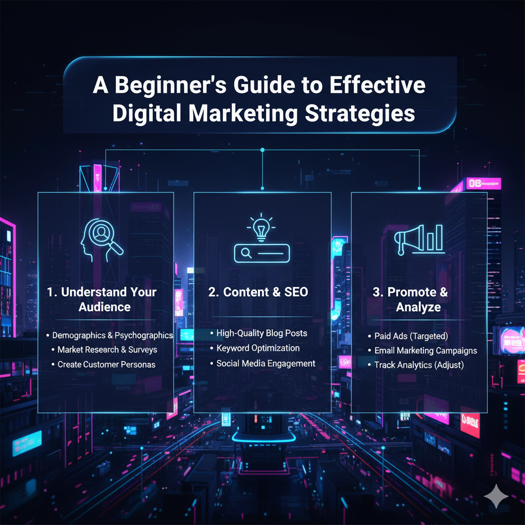 A Beginner’s Guide to Effective Digital Marketing Strategies A Beginners Guide To Effective Digital Marketing Strategies