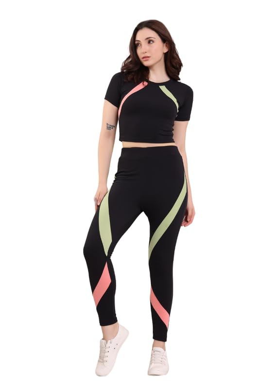 tracksuit for woman round neck top & bottom set tracksuit for woman round neck top & bottom set