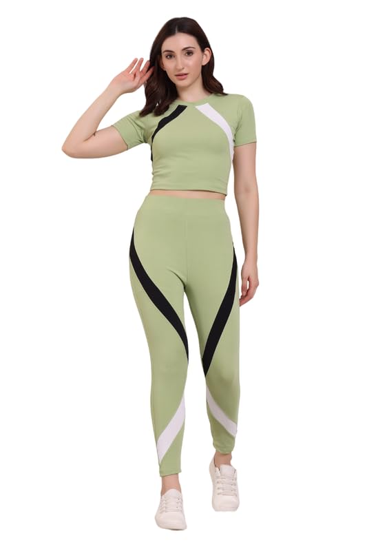 tracksuit for woman round neck top & bottom set tracksuit for woman round neck top & bottom set