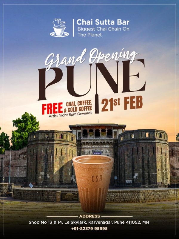 chai pune grand opening poster 1